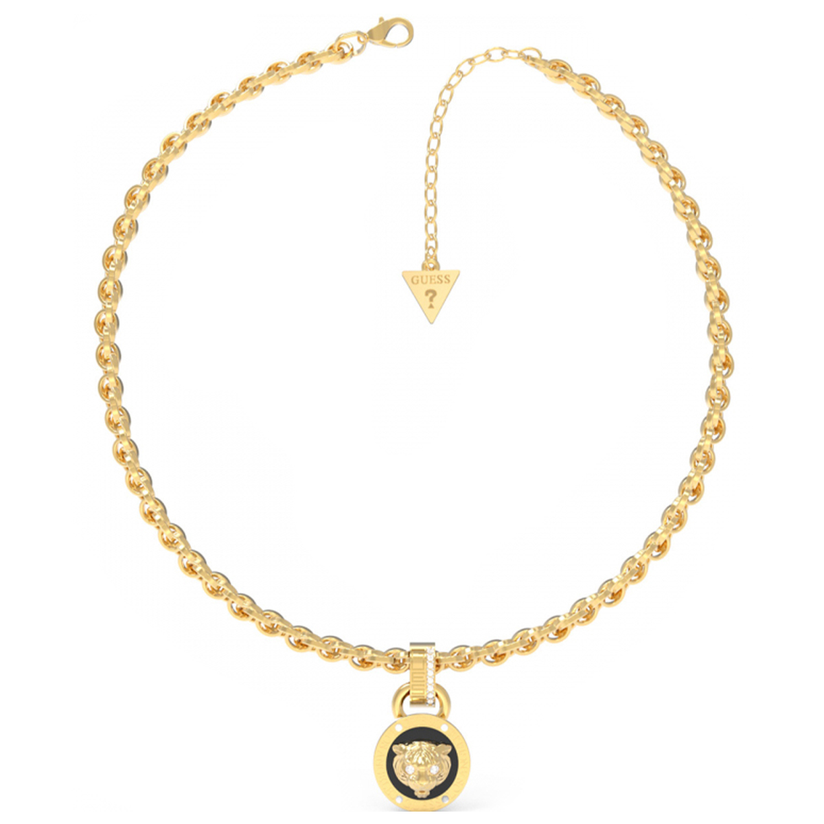 COLLIER GUESS FEMME SIMPLE ACIER DORÉ